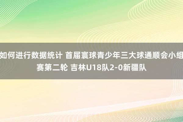 如何进行数据统计 首届寰球青少年三大球通顺会小组赛第二轮 吉林U18队2-0新疆队