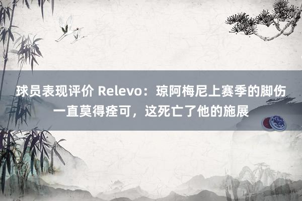 球员表现评价 Relevo：琼阿梅尼上赛季的脚伤一直莫得痊可，这死亡了他的施展