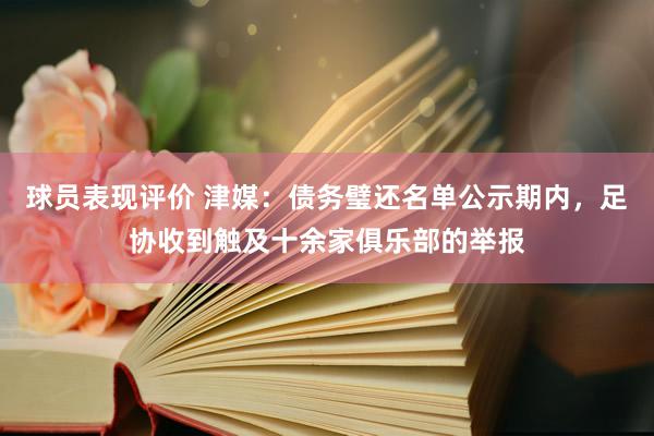 球员表现评价 津媒：债务璧还名单公示期内，足协收到触及十余家俱乐部的举报