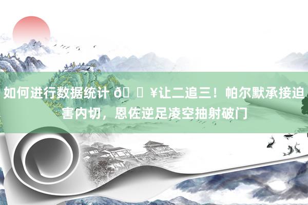 如何进行数据统计 💥让二追三！帕尔默承接迫害内切，恩佐逆足凌空抽射破门