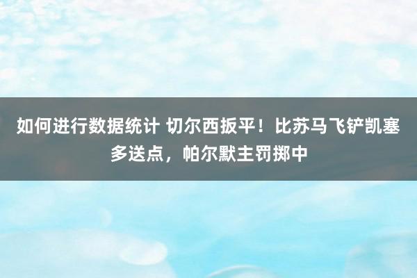 如何进行数据统计 切尔西扳平！比苏马飞铲凯塞多送点，帕尔默主罚掷中