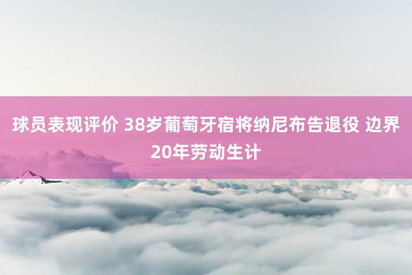 球员表现评价 38岁葡萄牙宿将纳尼布告退役 边界20年劳动生计